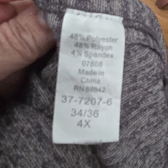 Roaman's Plus Size 4X Top - Picture 10 of 11